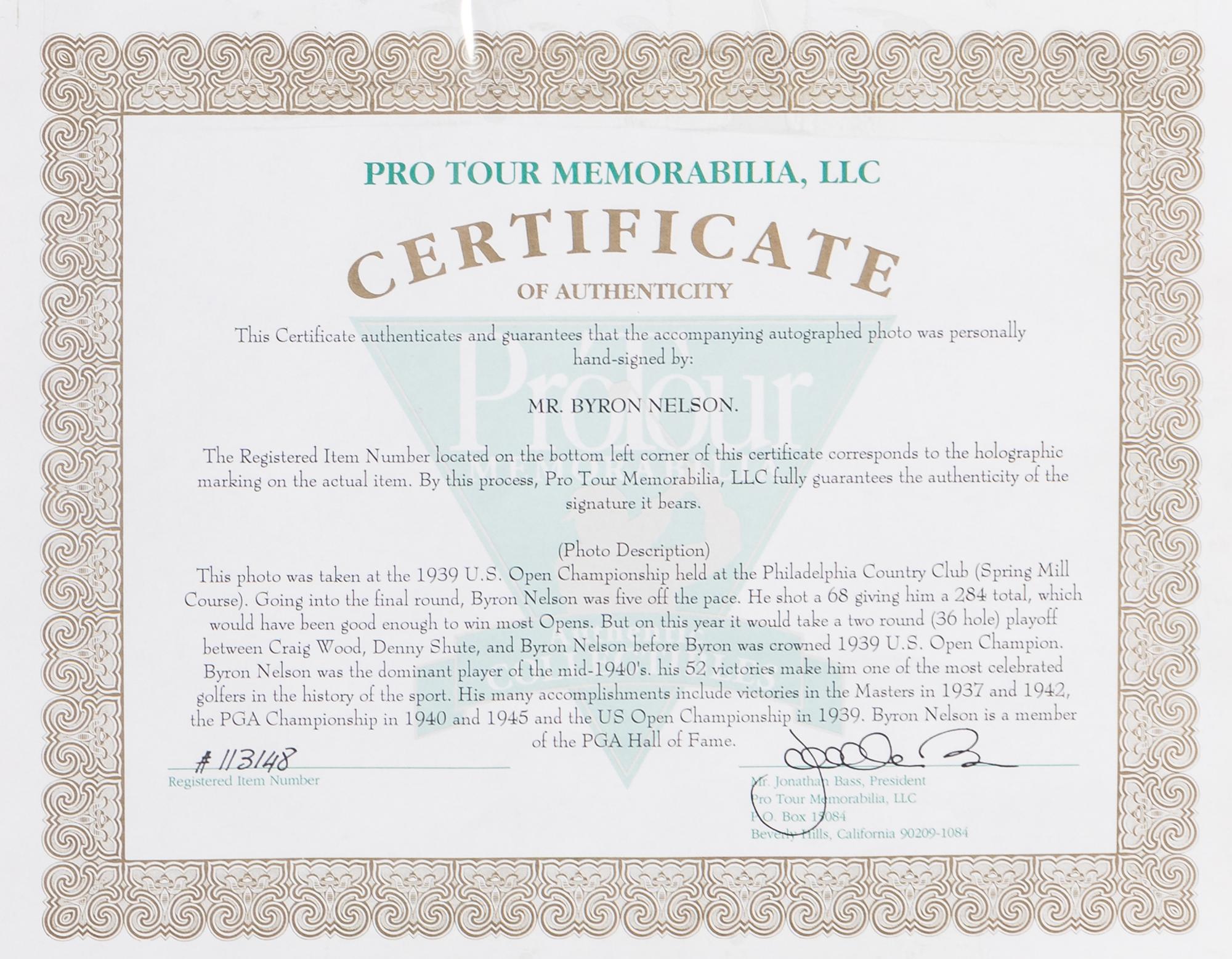 A Large Group of Masters Golf Champions Signed Autograph Displays,