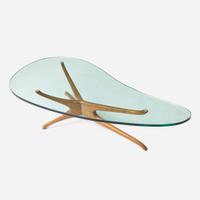 Vladimir Kagan (American, 1927-2016) Tri-Symmetric Coffee Table, Vladimir Kagan Design Group, USA, designed circa 1953, the present lot circa 2007