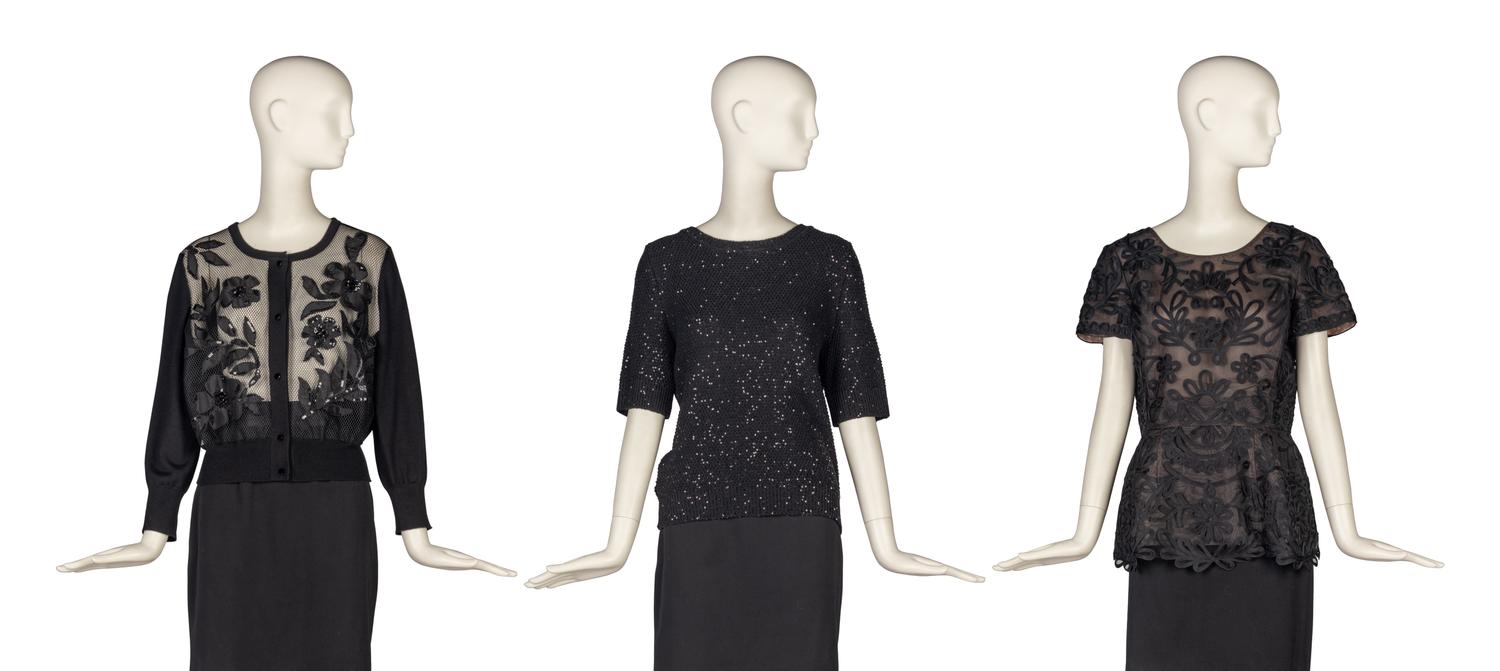 Three Oscar de la Renta Tops