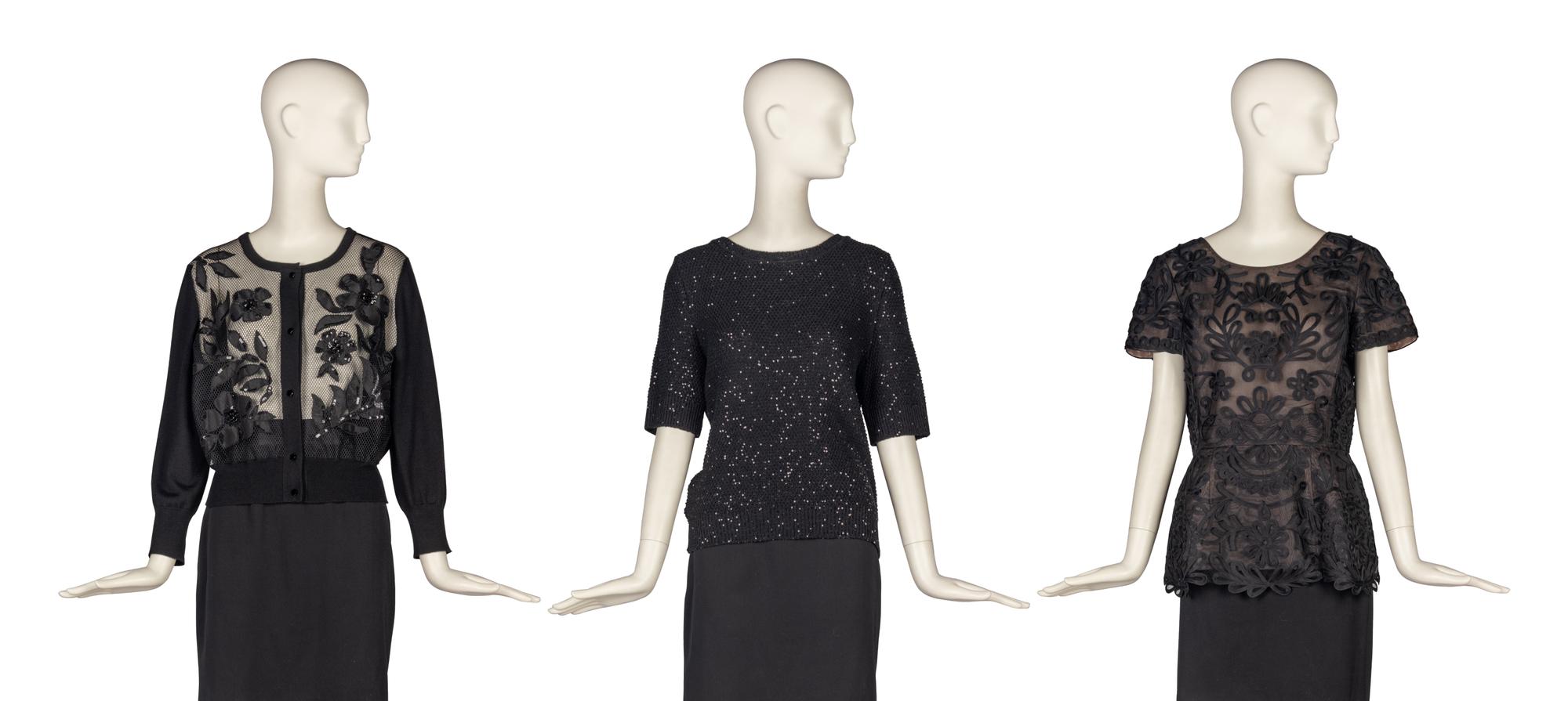 Three Oscar de la Renta Tops