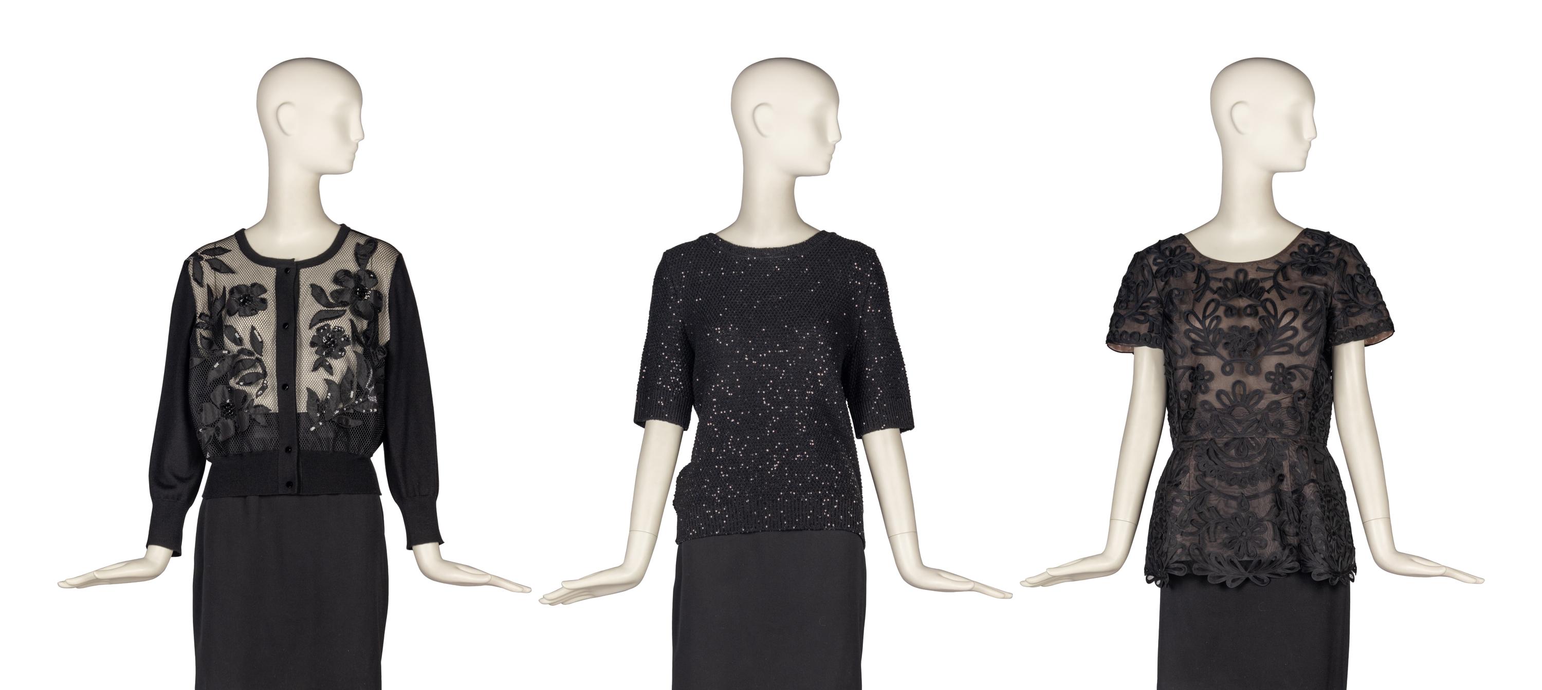 Three Oscar de la Renta Tops