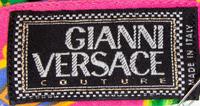 A Gianni Versace Silk Print Pant, Size 42.
