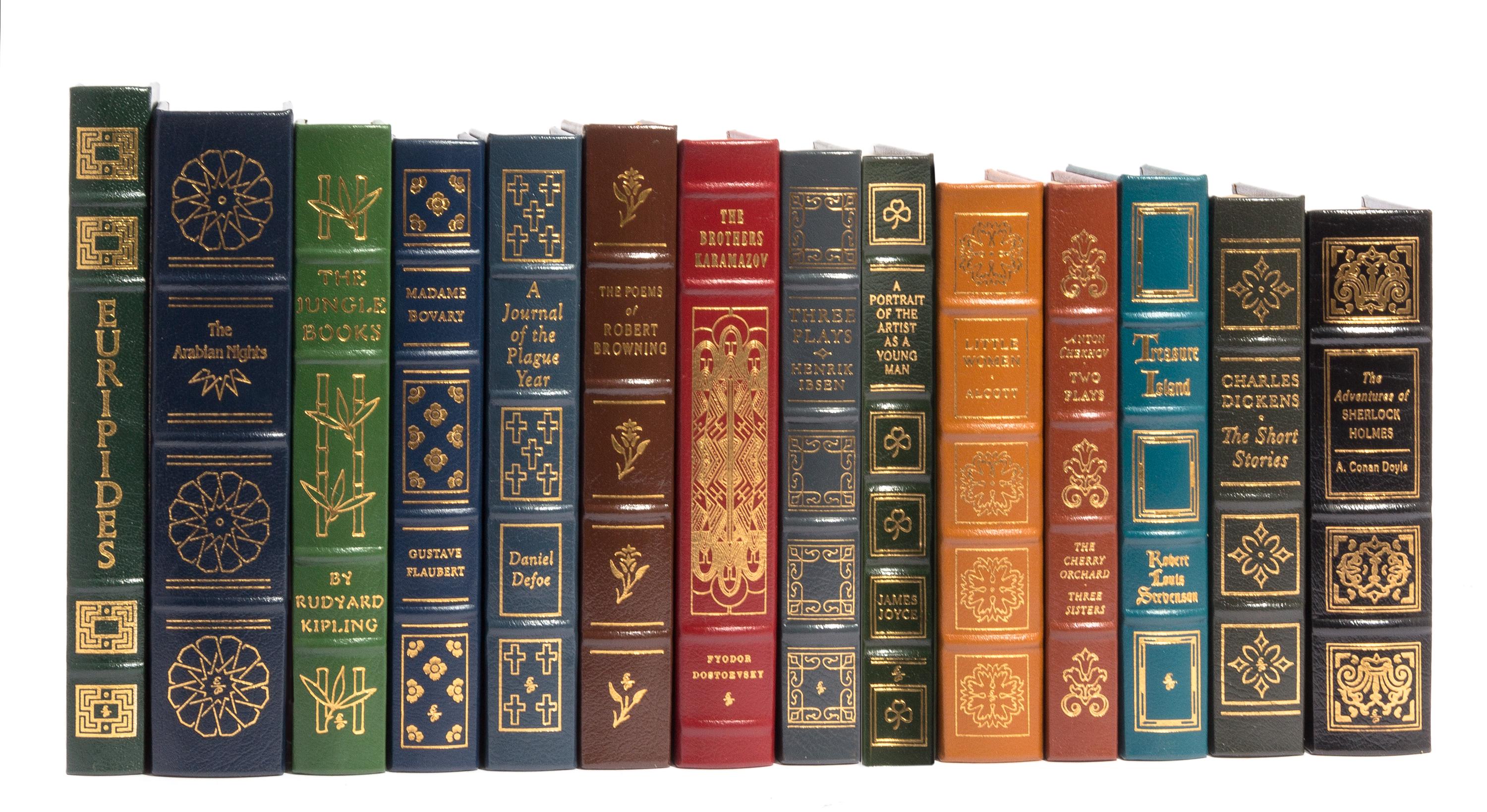 (EASTON PRESS) 84 vols. from the 100 Greatest Books Ever Written series. Norwalk, CT, 1970s-1990s.