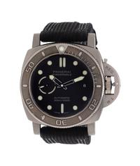 PANERAI, REF. PAM00984 TITANIUM 'SUBMERSIBLE MIKE HORN EDITION' WRISTWATCH