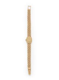 BAUME & MERCIER, 14K YELLOW GOLD AND DIAMOND WRISTWATCH