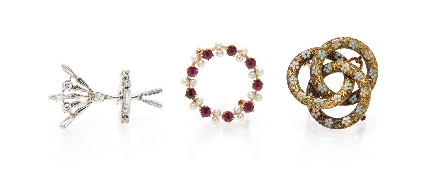 A Collection of Jewelry, 7.30 dwts.