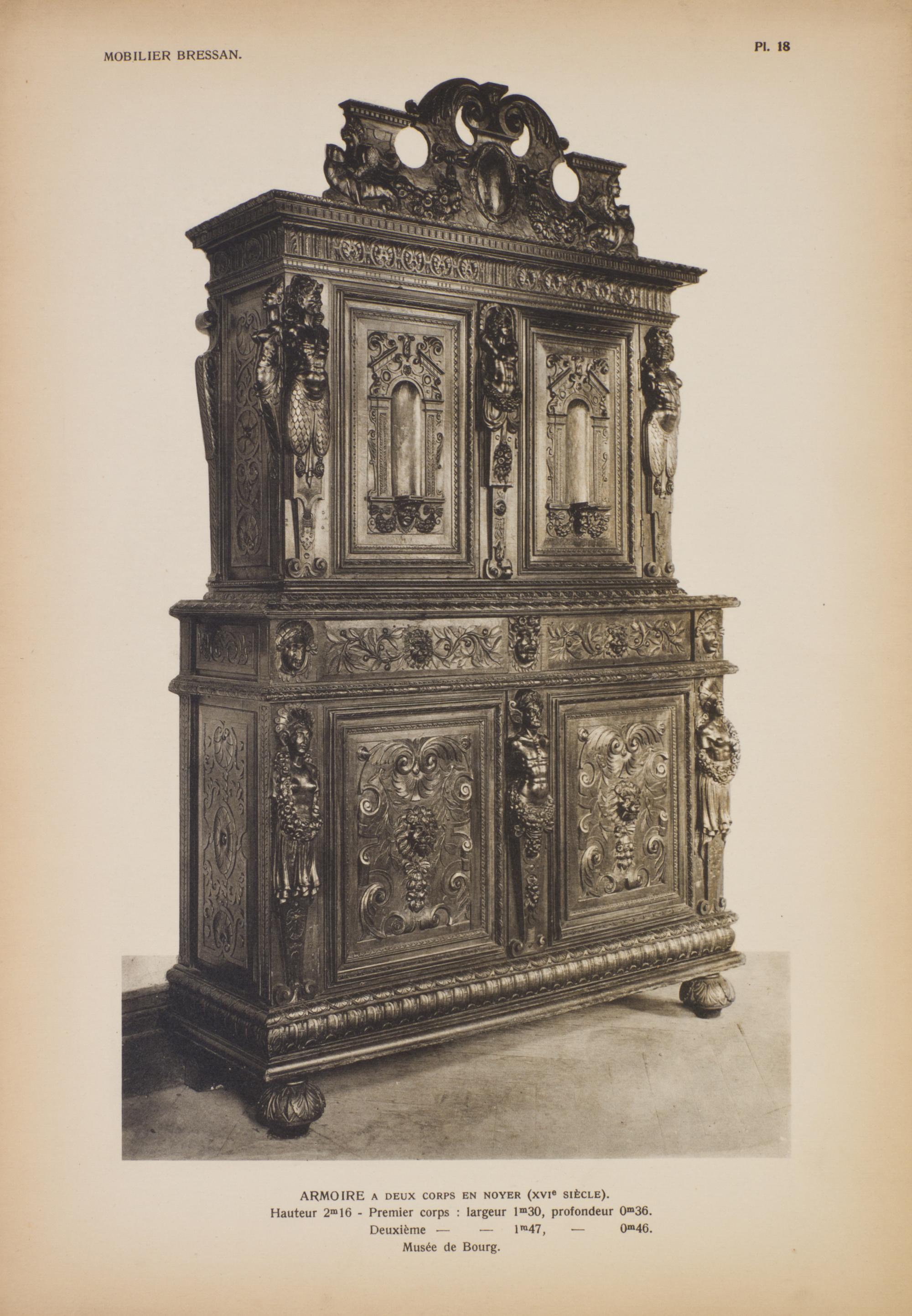 BANEAT, PAUL. Le Mobilier. Paris, n.d. 4 vols. Portfolio, numerous loose plates.