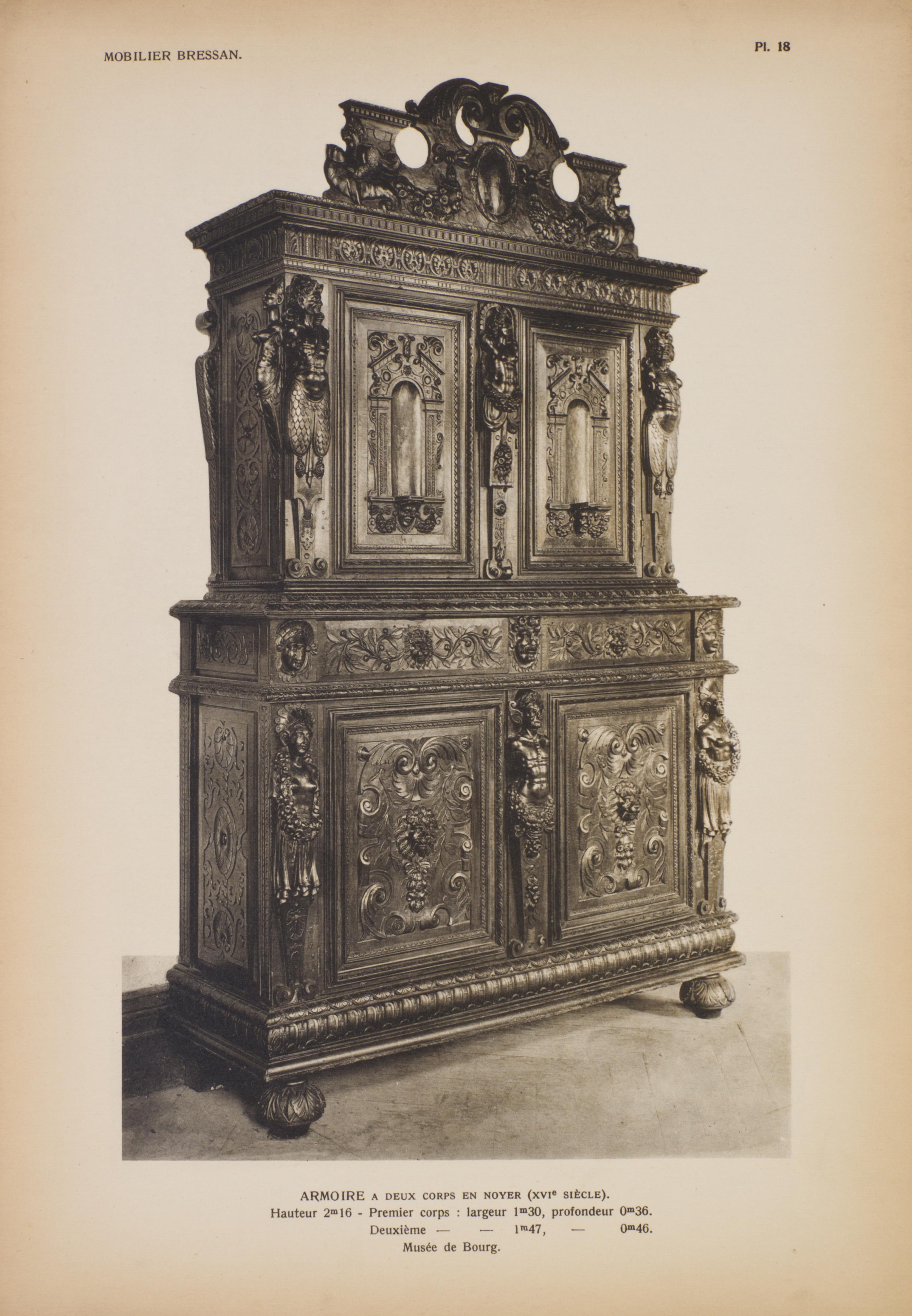 BANEAT, PAUL. Le Mobilier. Paris, n.d. 4 vols. Portfolio, numerous loose plates.