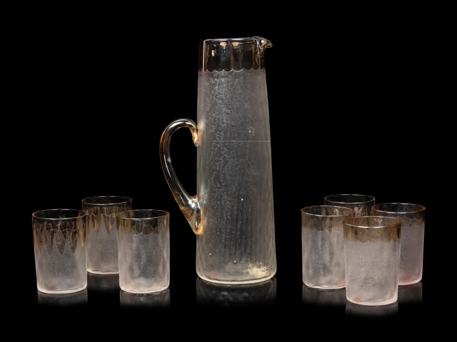 A New England Glass Company Drink Service