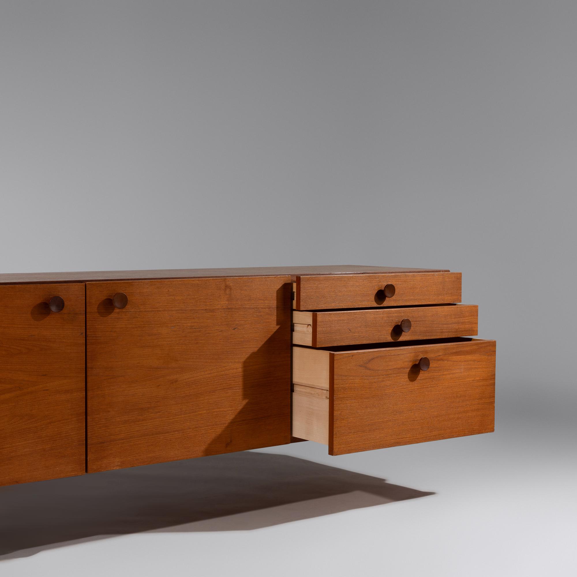 Wall-mounted sideboard