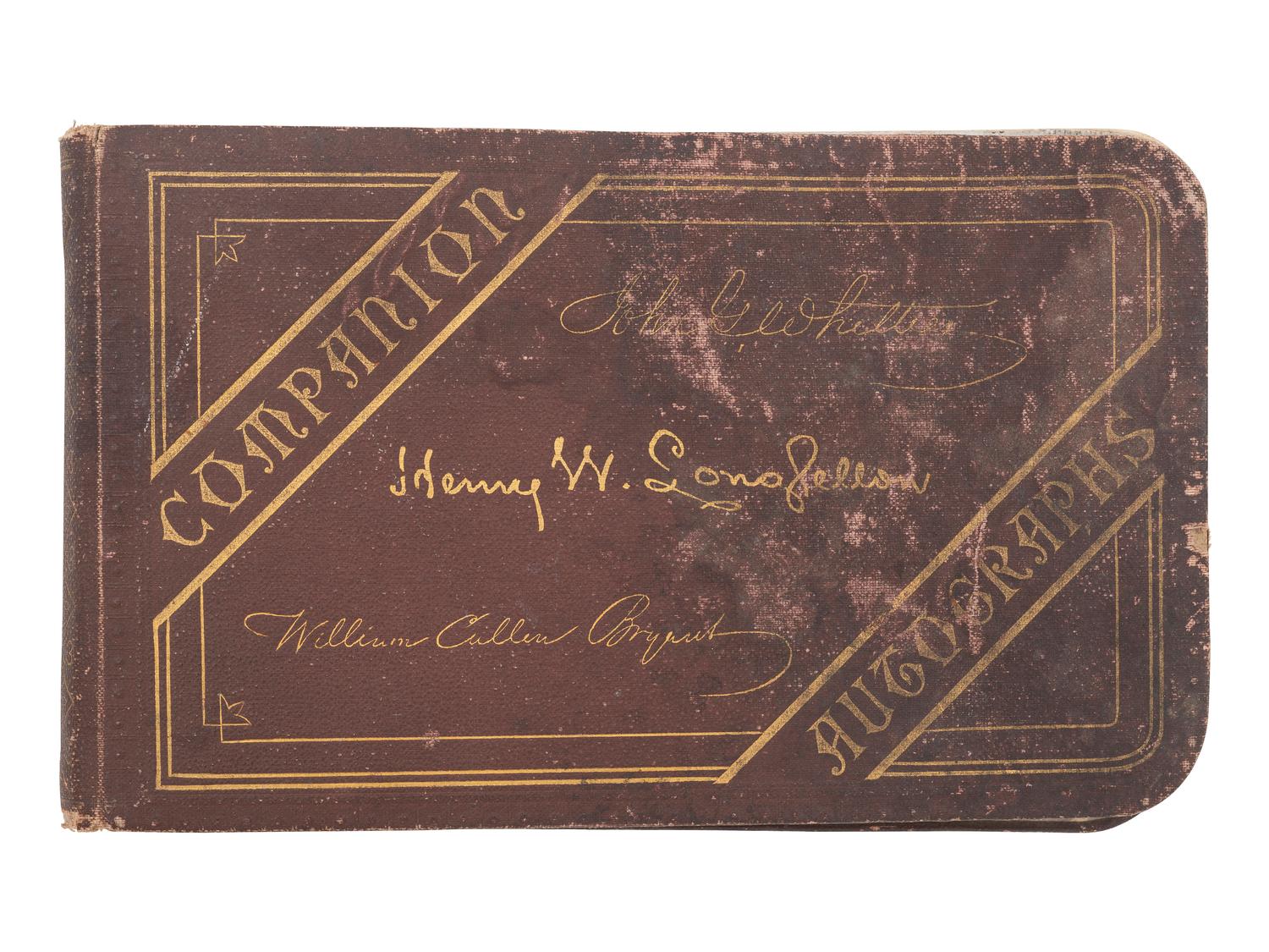 [LITERATURE]. Autograph album signed by various individuals, incl. Oscar WILDE.