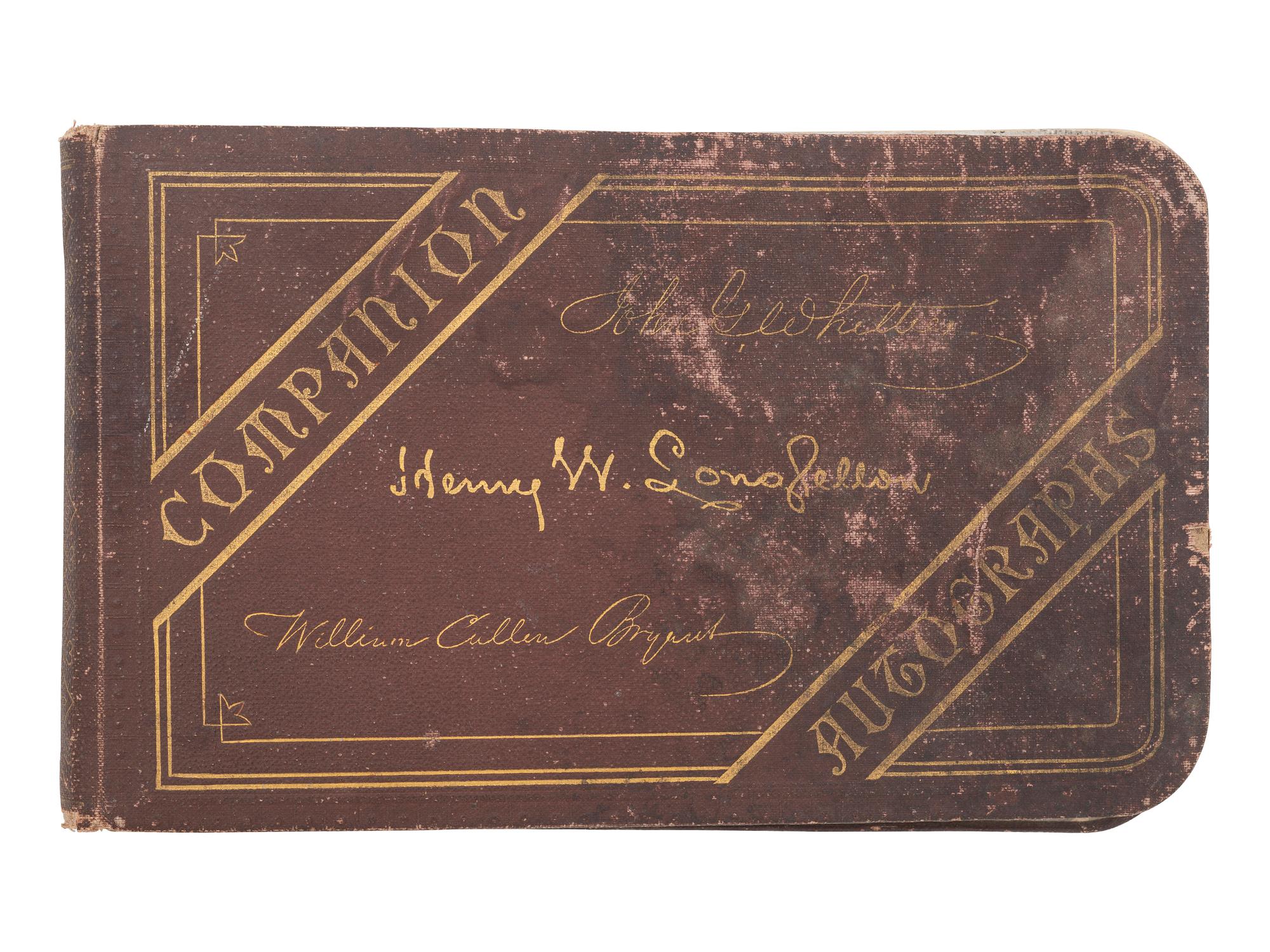 [LITERATURE]. Autograph album signed by various individuals, incl. Oscar WILDE.