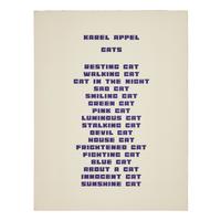 Karel Appel (Dutch, 1921-2006) — Cats (complete portfolio of seventeen lithographs, with title page and portfolio case), 1978