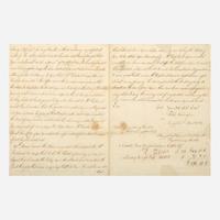 [Declaration of Independence] [New York] Livingston, Philip Manuscript Letter, signed