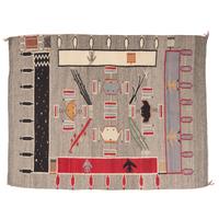 Navajo Sandpainting Weaving / Rug