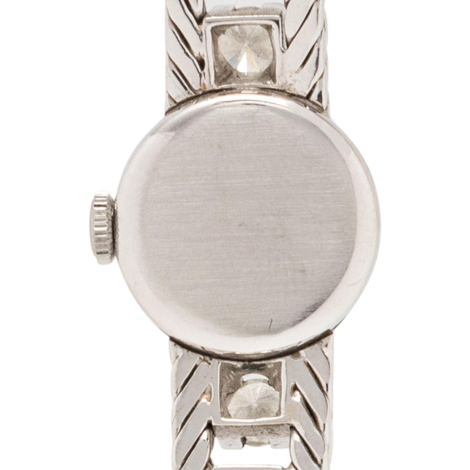 GÜBELIN, WHITE GOLD AND DIAMOND WATCH