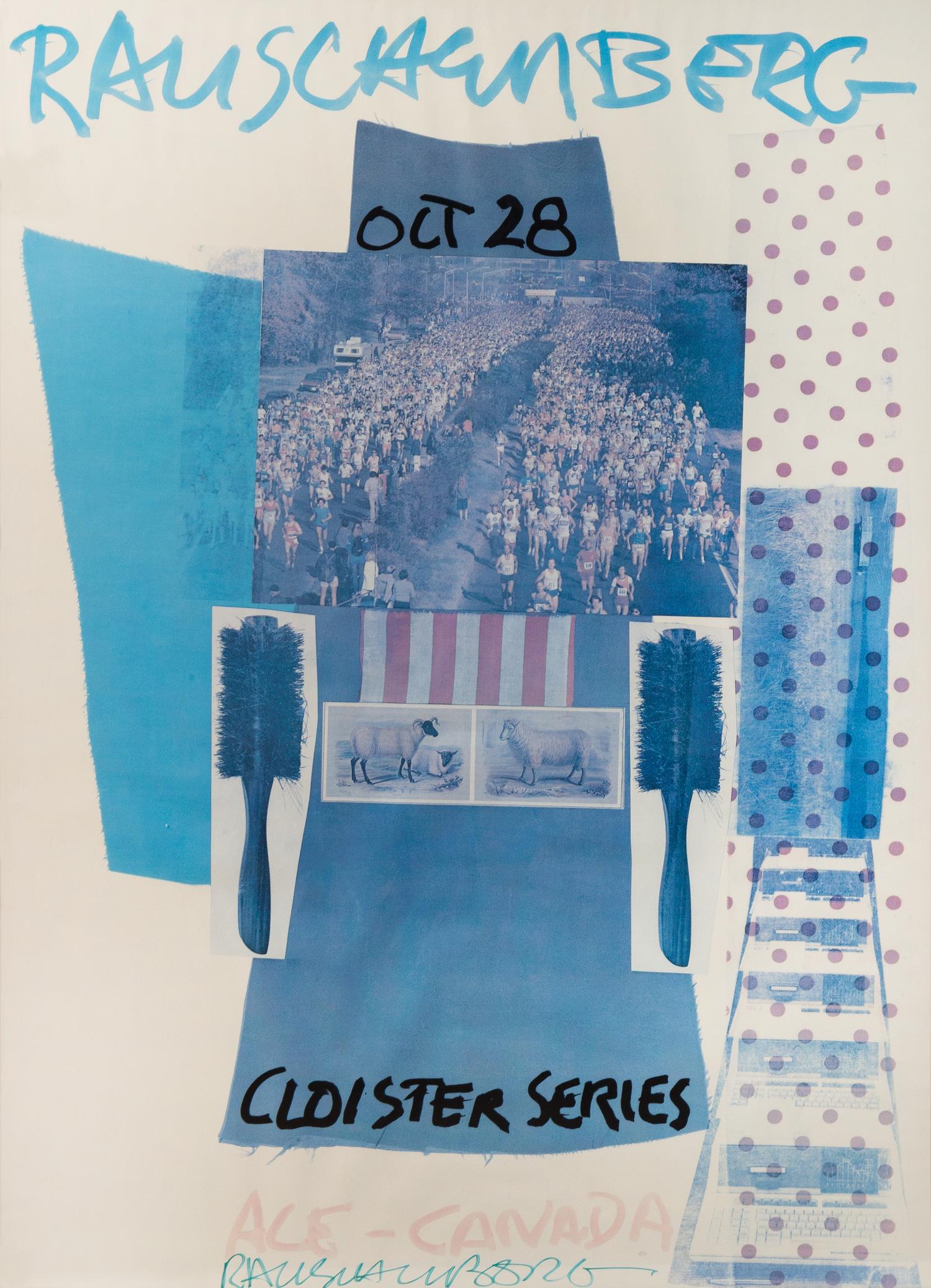 After Robert Rauschenberg, (American, 1925-2008), Cloisters, 1980