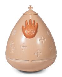Lidded Pottery Jar