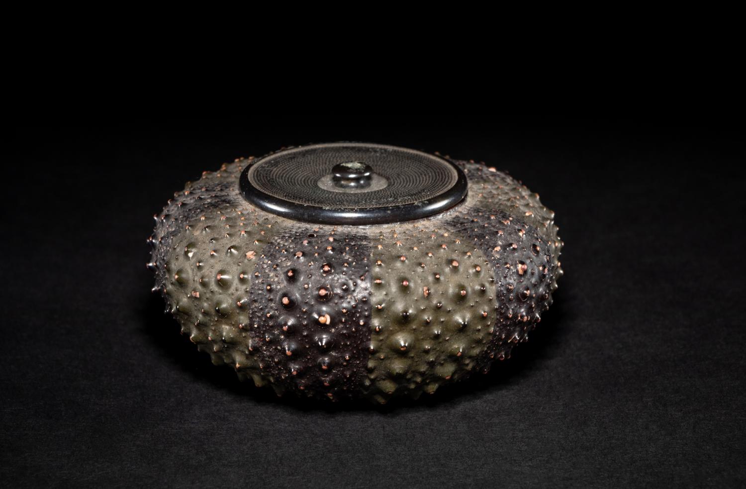 A Japanese Lacquer 'Sea Urchin' Box