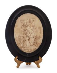 A Continental Composition Relief Plaque