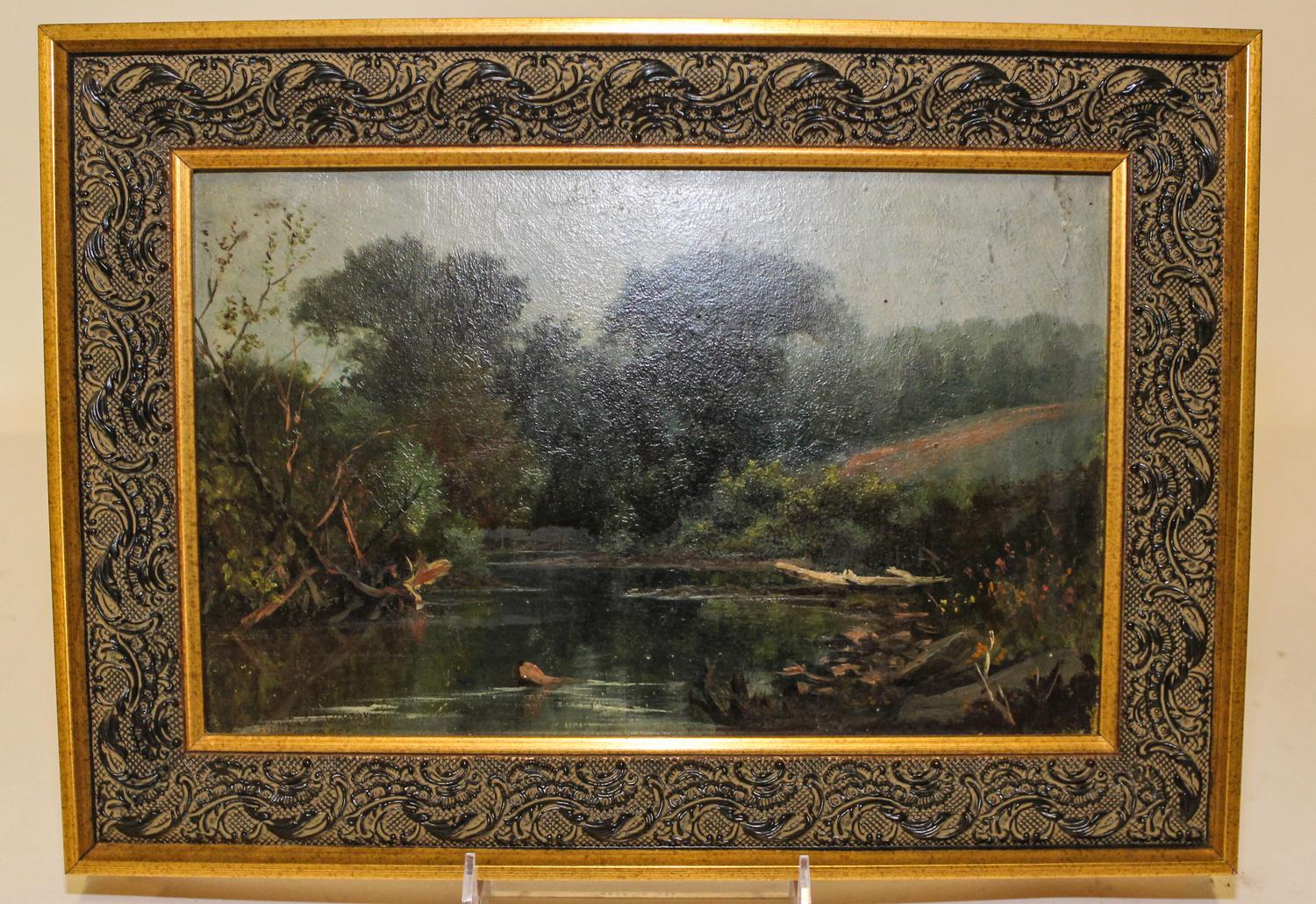 Royal Hill Milleson, (American, 1849 – 1935), Riverbank