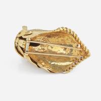 An 18K Yellow Gold Horse Pendant