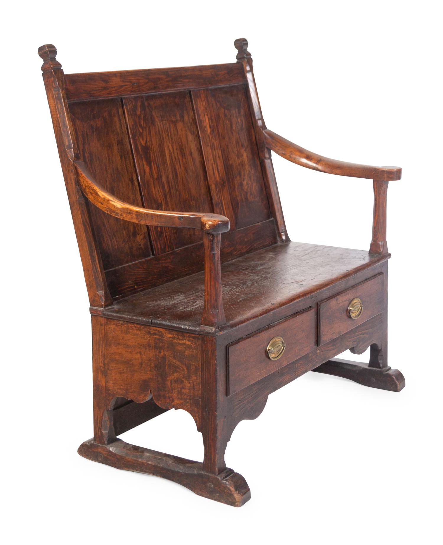 An English Pine Settle