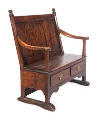 An English Pine Settle