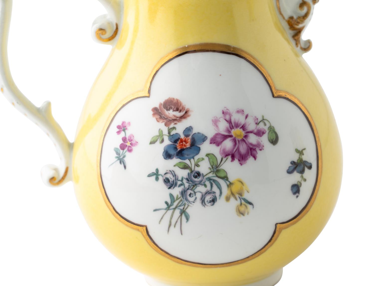 Two Meissen Porcelain Milk Jugs