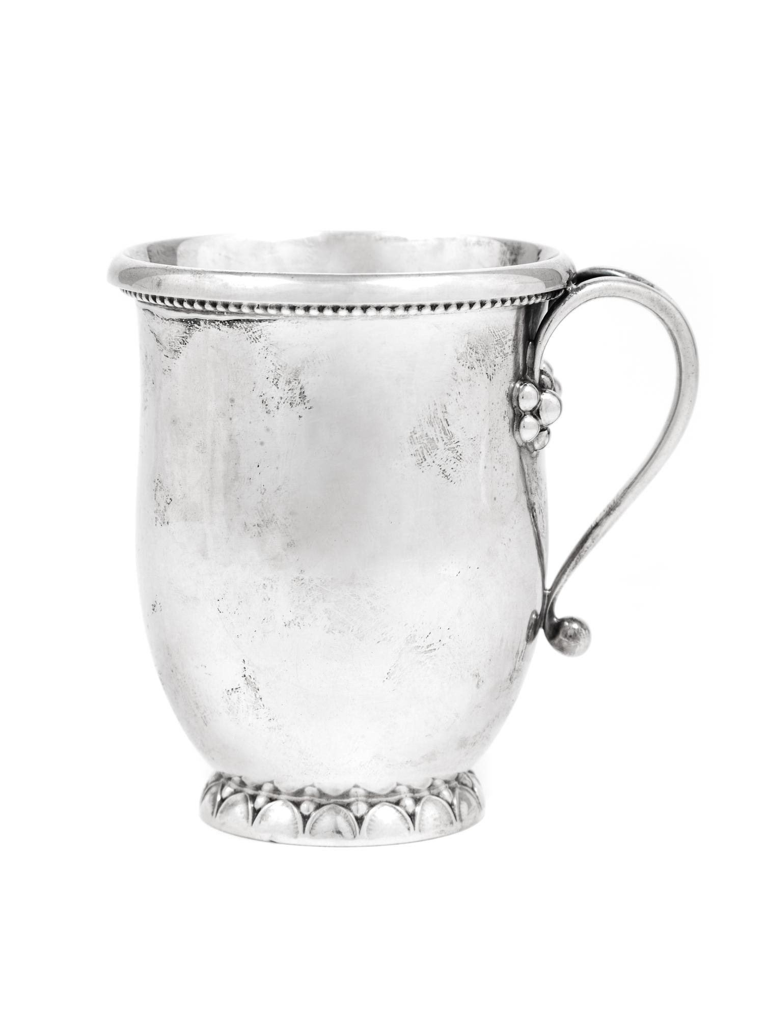 A Georg Jensen Silver Children's Mug