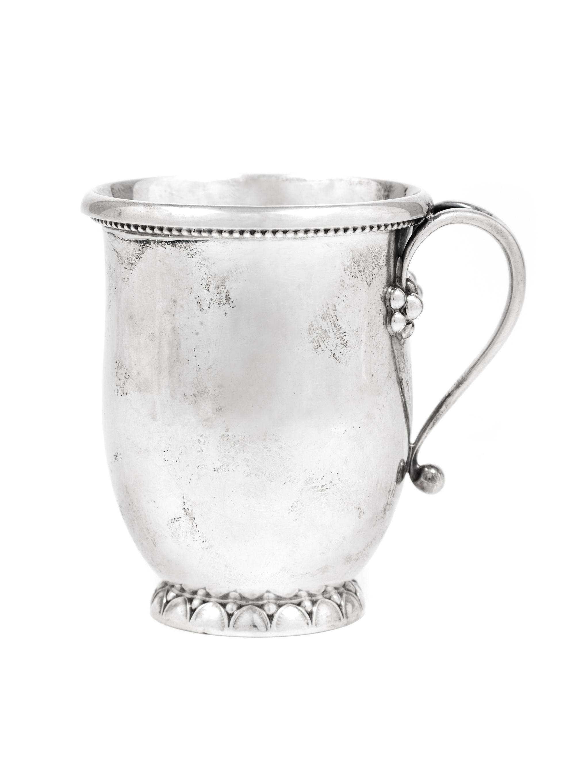 A Georg Jensen Silver Children's Mug