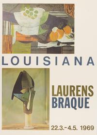 After Claude Laurens Braque, (20th century), Louisiana Exhibition Poster, 1969