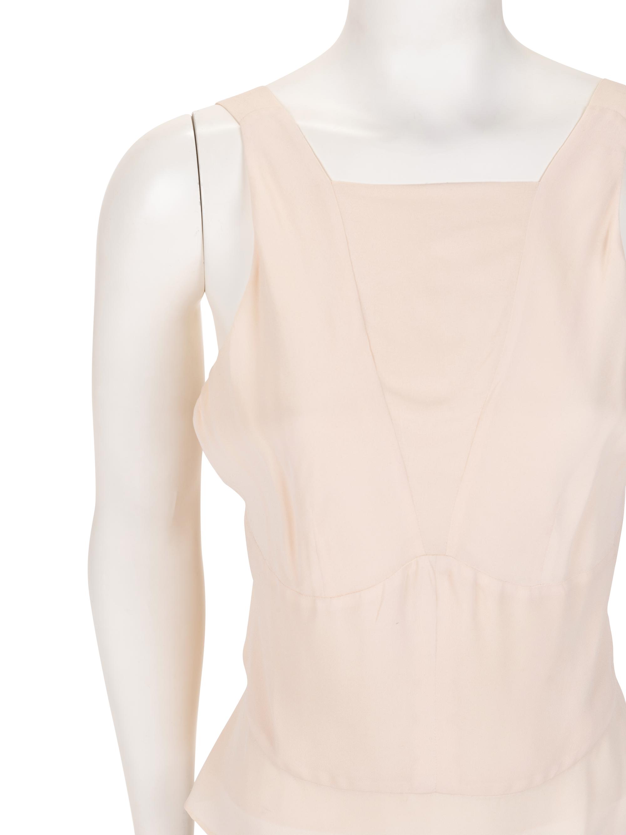 Chanel Haute Couture Shell Top, 1990-2000s