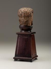 A Chinese Bronze Head of a Priest
