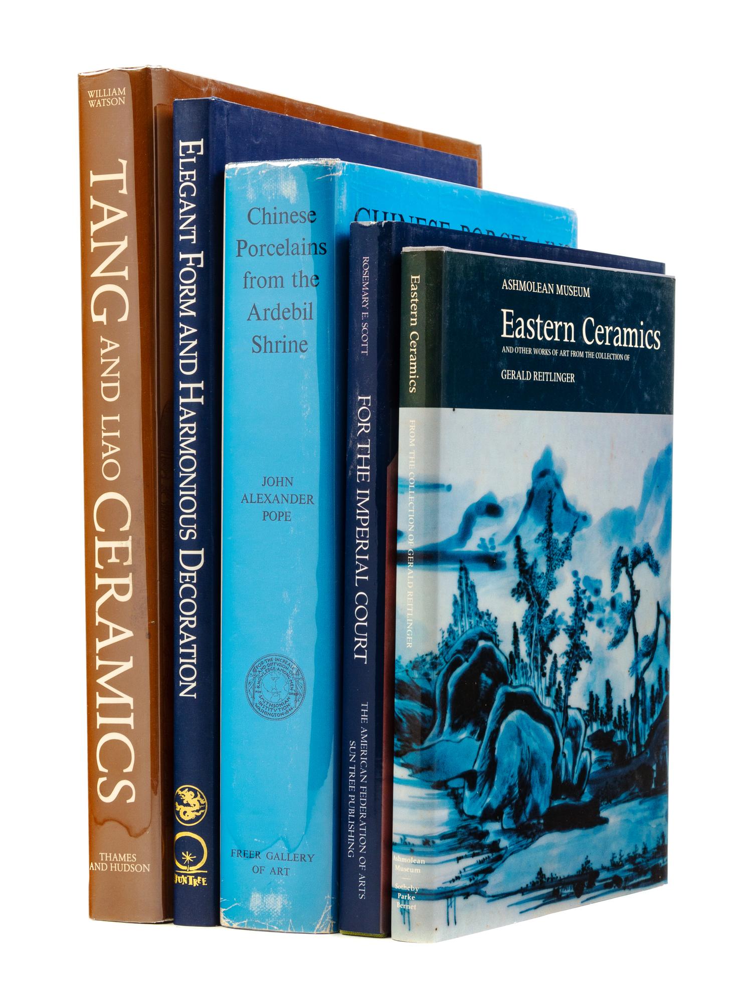 40 Books and Journals Pertaining to Chinese Ceramics