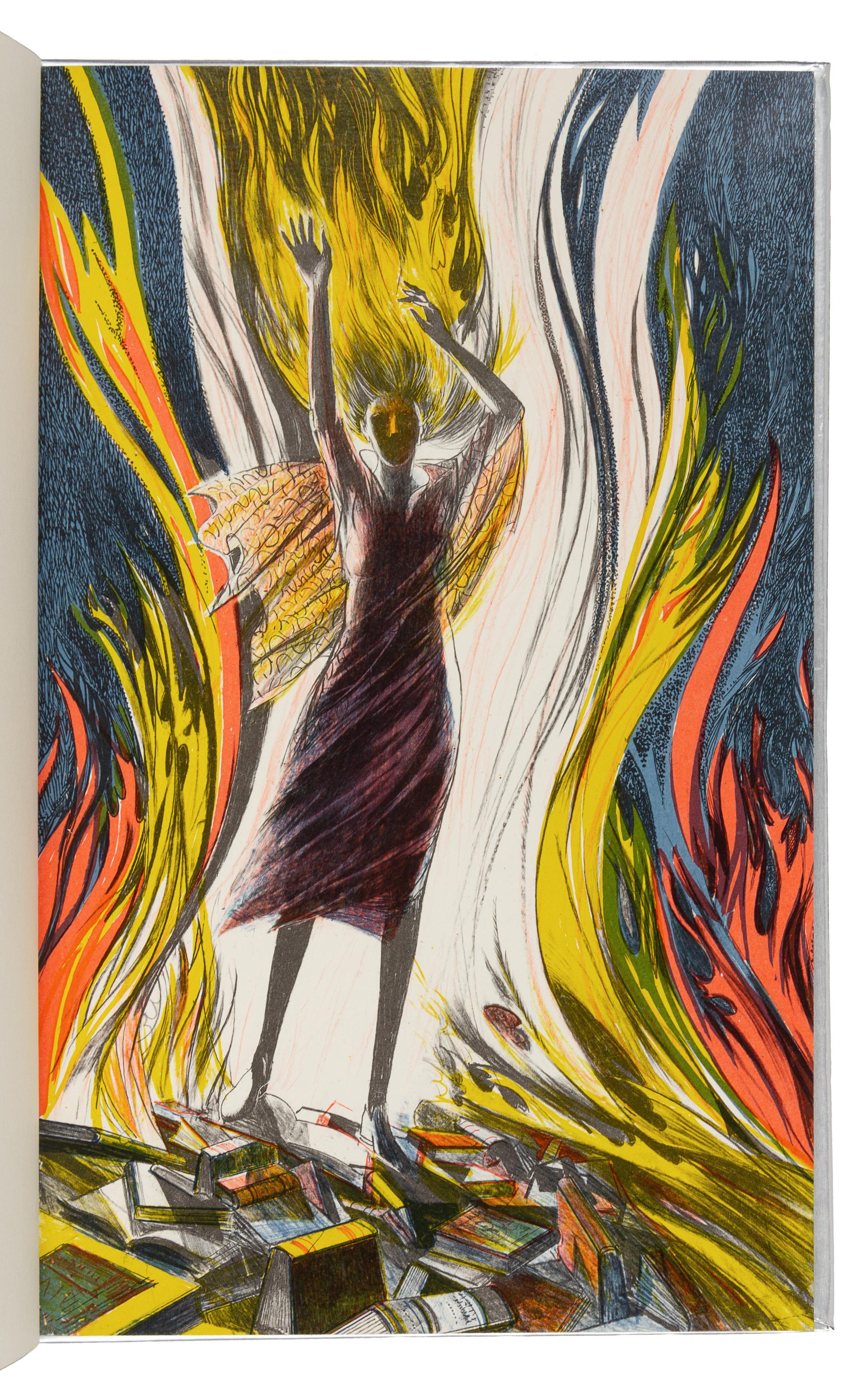 [LIMITED EDITIONS CLUB]. BRADBURY, Ray (1920-2012). Fahrenheit 451. New York: The Limited Editions Club, 1982.