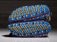 Sioux Fully Beaded Hide Moccasins