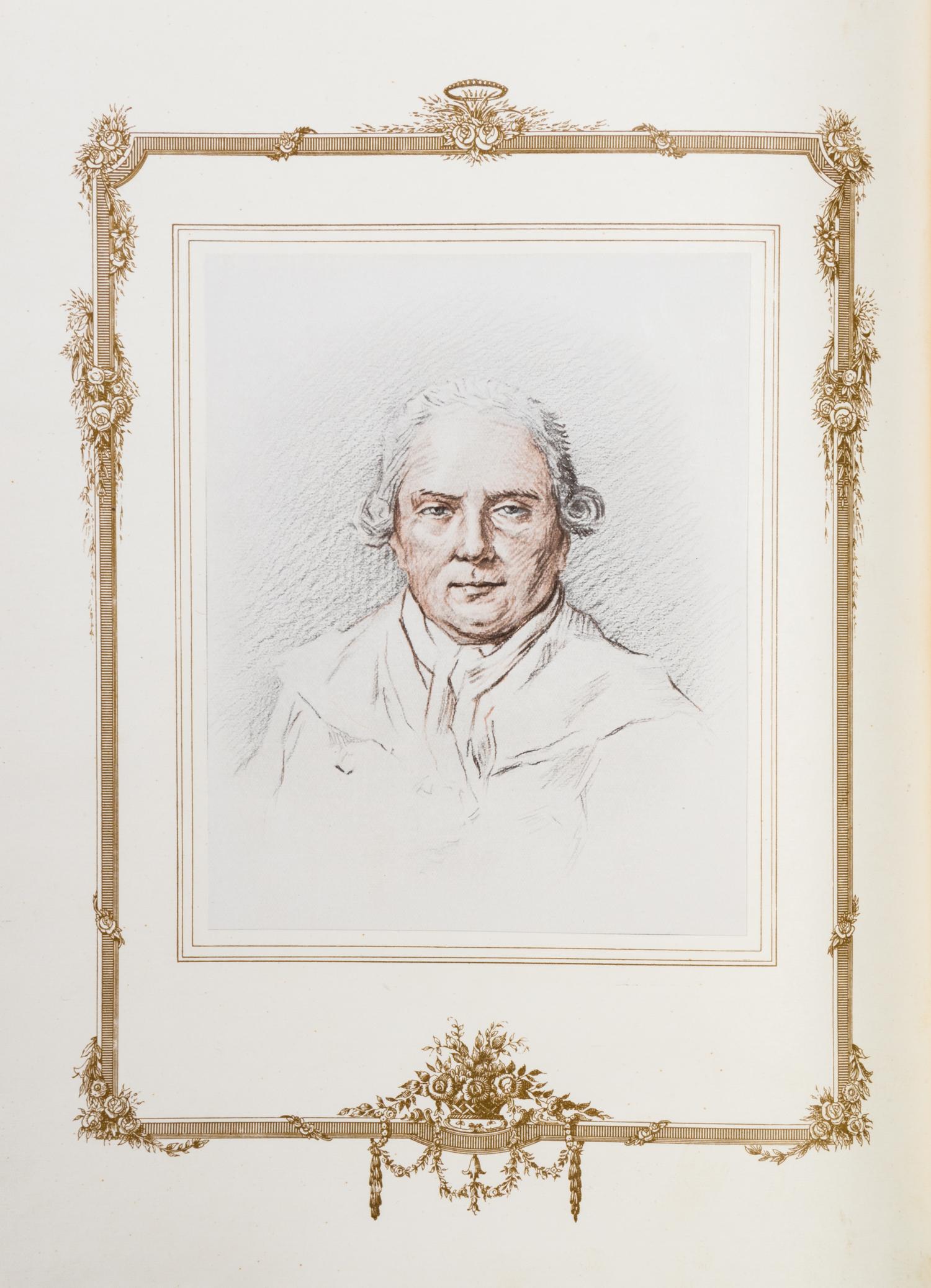 (FRAGONARD, J.H.) GRAPPE, GEORGES. H. Fragonard. Paris, (1913). 2 vols. Limited edition. Finely bound by Meunier.