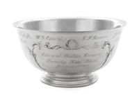 An American Silver Revere Bowl