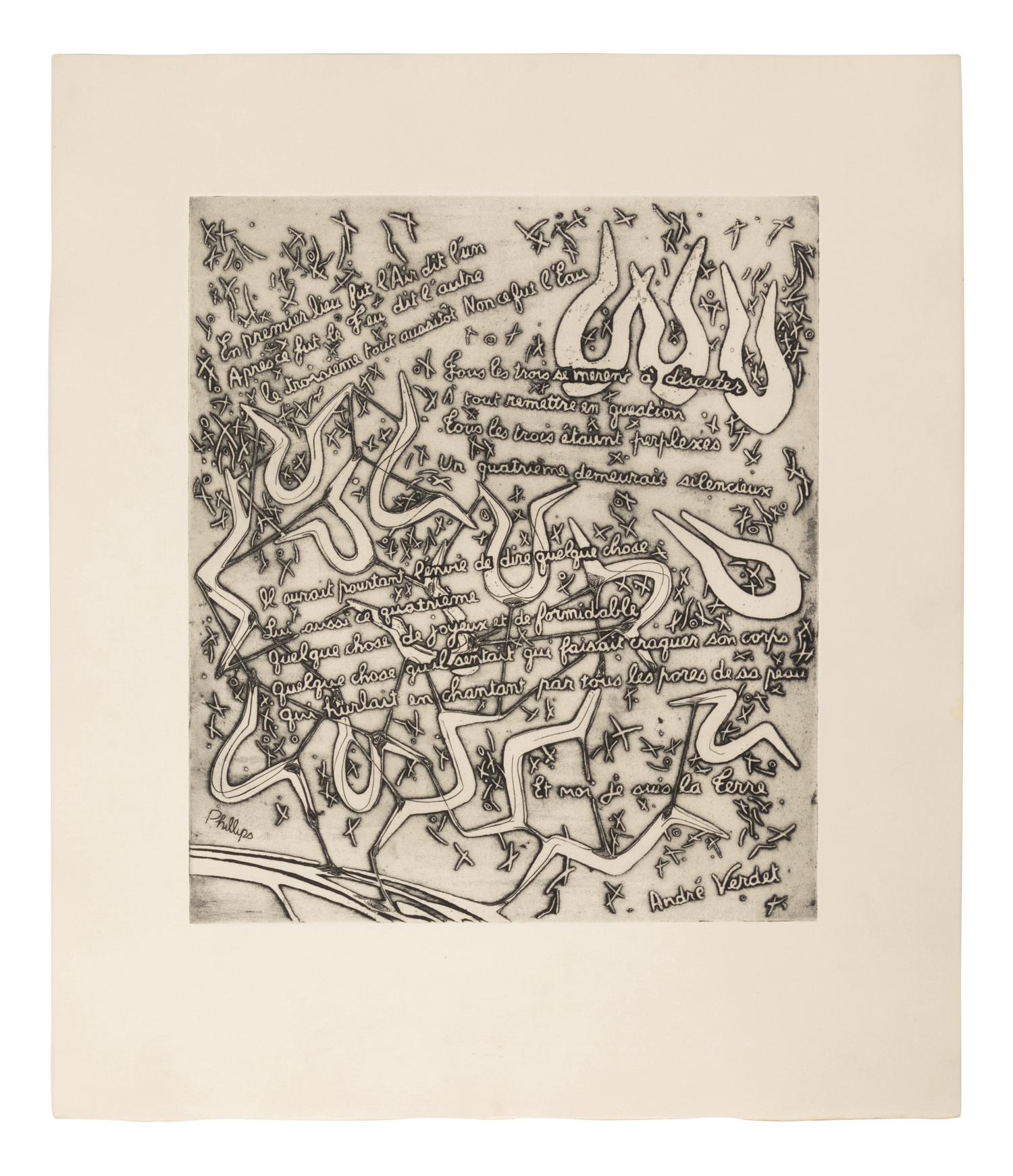 21 Etchings and Poems (complete portfolio of 21)