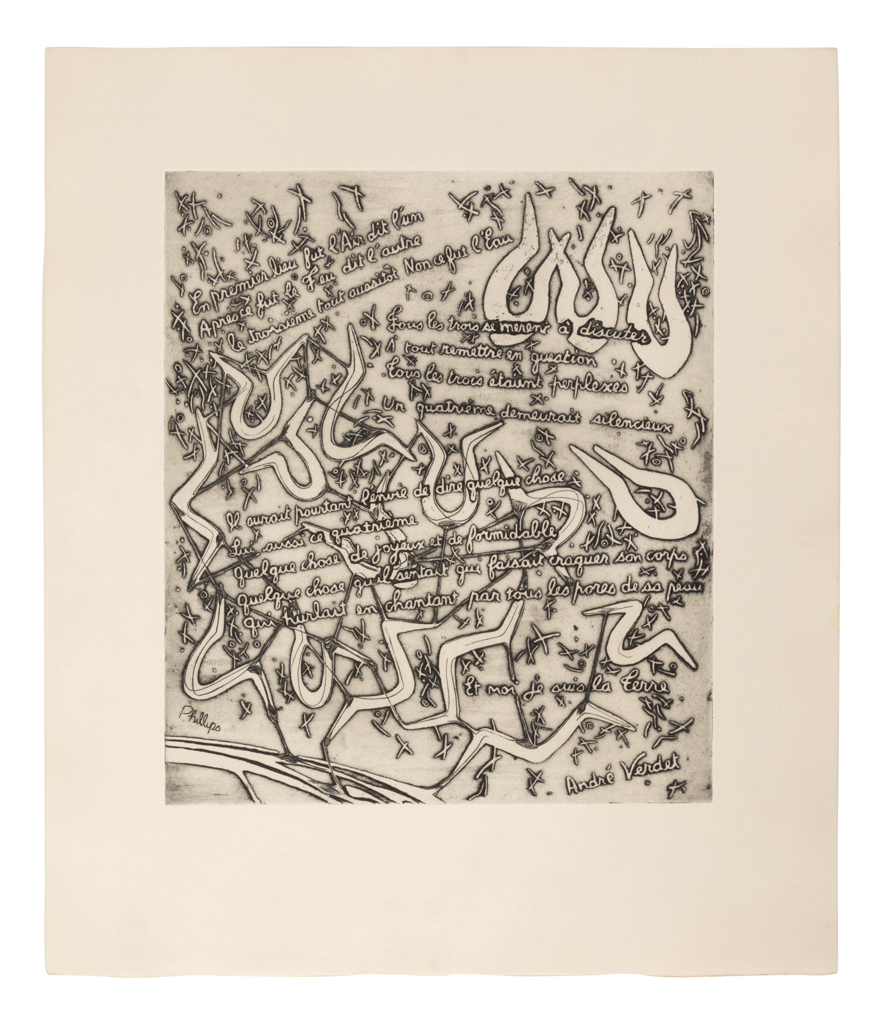 21 Etchings and Poems (complete portfolio of 21)