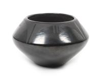 Maria Martinez (1887-1980), San Ildefonso Height 3 1/4 x diameter 5 inches.