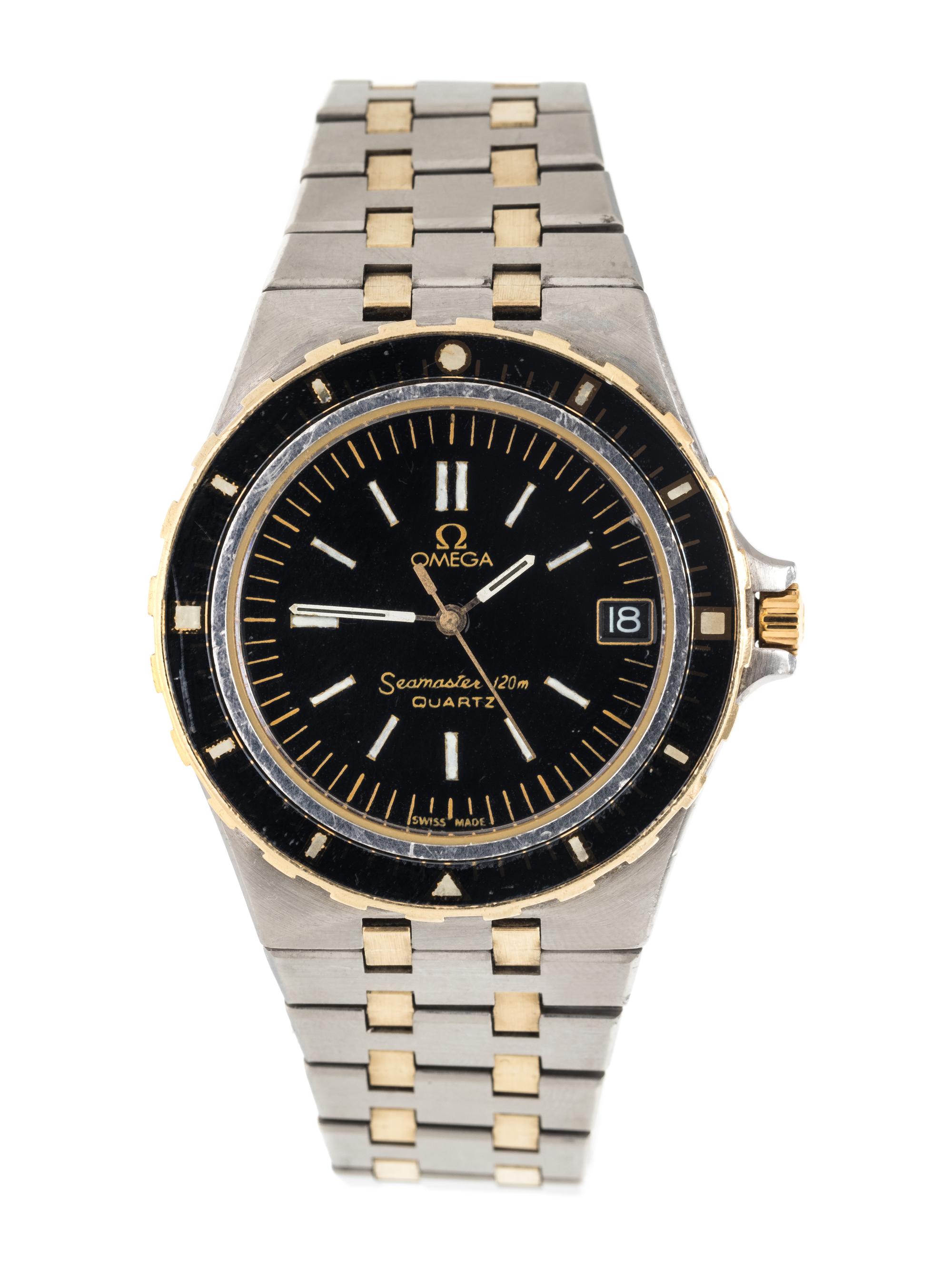 OMEGA, REF. 1337 STAINLESS STEEL 'SEAMASTER' WRISTWATCH