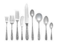 An American Silver Flatware Service