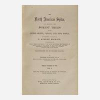 [Americana] Michaux, F. Andrew, and Thomas Nuttall The North American Sylva; or, a Description of the Forest Trees of the United States, Canada, and Nova Scotia...