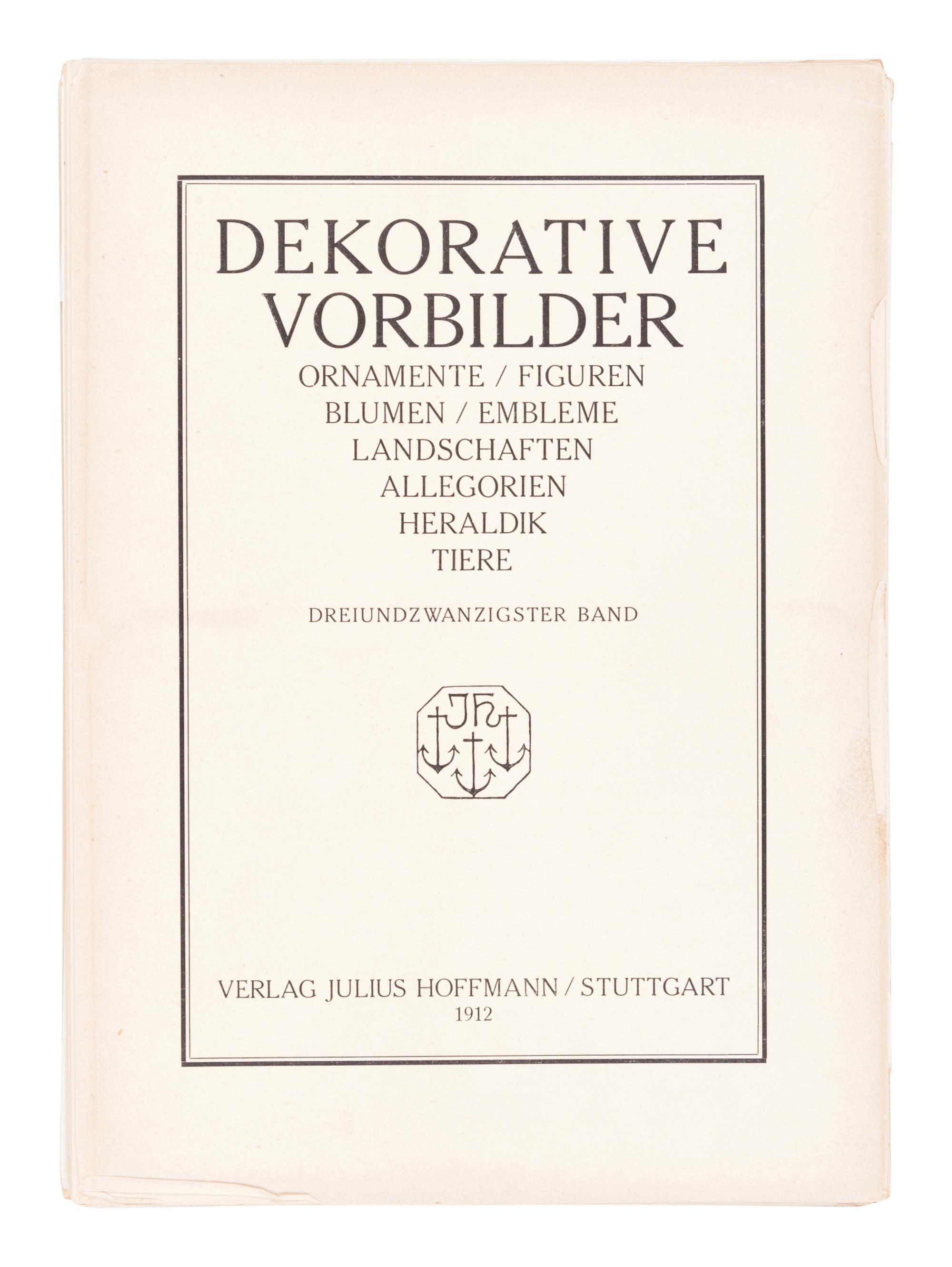 [ARCHITECTURE & DESIGN]. [KNOTHE, Paul (1897-1988)] . Der Maler Als Raumkünstler. Dresden: Atelier Stenzel, [1927].