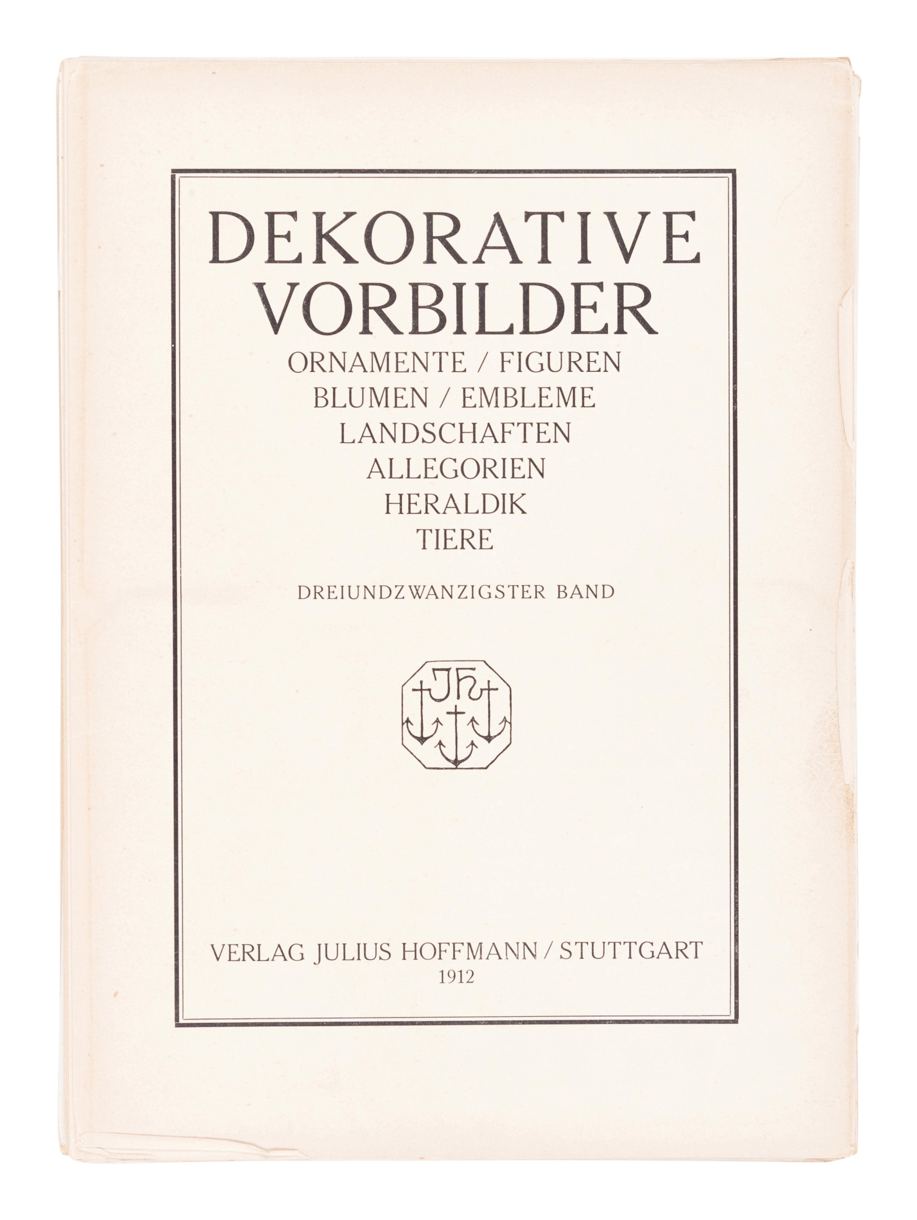 [ARCHITECTURE & DESIGN]. [KNOTHE, Paul (1897-1988)] . Der Maler Als Raumkünstler. Dresden: Atelier Stenzel, [1927].