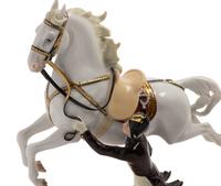 A Vienna Porcelain Spanish Riding School Figure