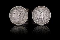 A Group of Twenty-Three United States Morgan Silver Dollar Coins