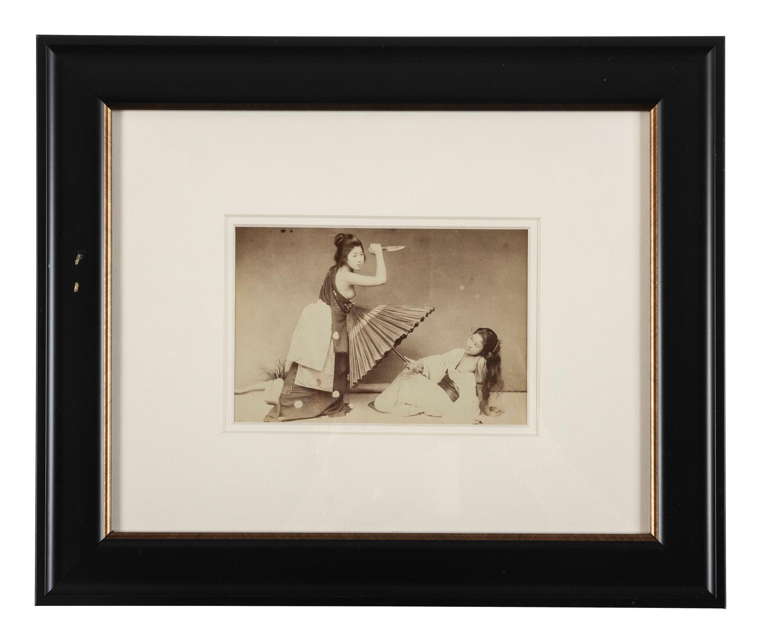 [EARLY PHOTOGRAPHY]. A group of photographic portraits of East and South Asian subjects.